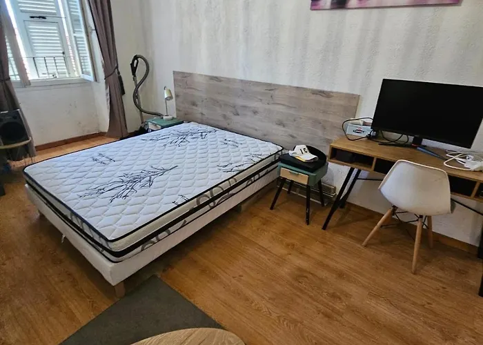 Magnifique Grand 30M2 Refait A Neuf En 2025 Lumineux 4 Couchages Hyper Centre Corte 13 Cours Paoli Wifi Tv Lave Linge