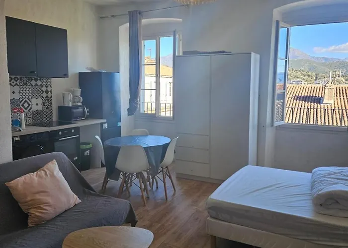Magnifique Grand 30M2 Refait A Neuf En 2025 Lumineux 4 Couchages Hyper Centre Corte 13 Cours Paoli Wifi Tv Lave Linge